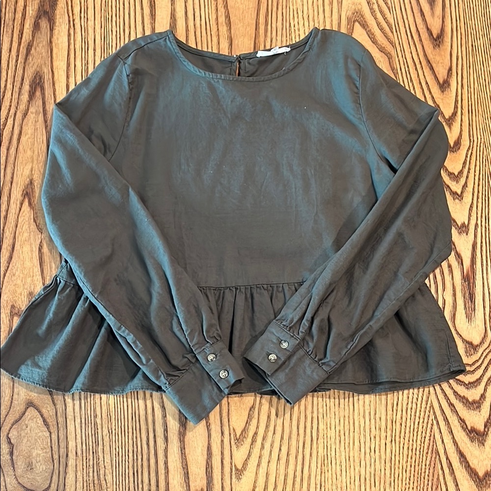 Elegant Green Women's Top